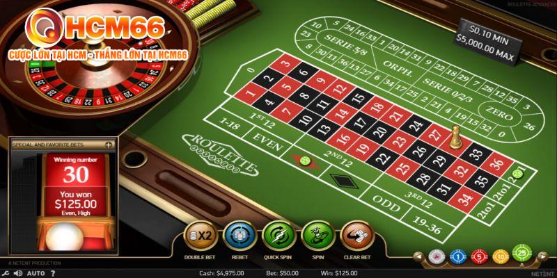 Quy luật của vòng quay Roulette online