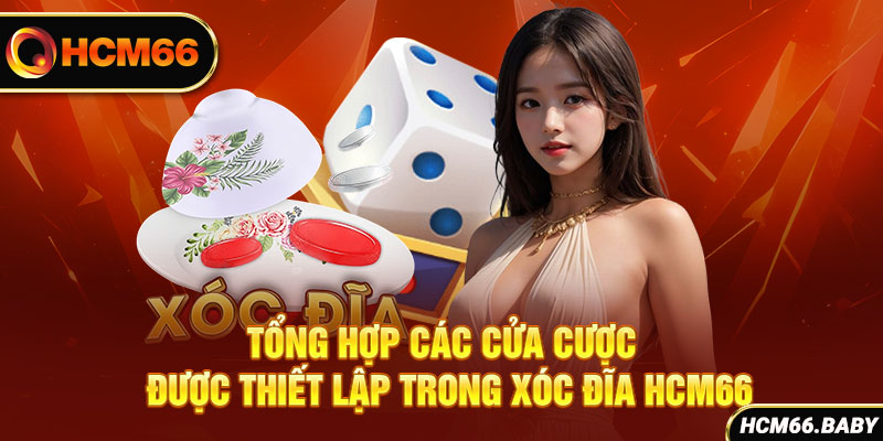 Tổng hợp các cửa cược được thiết lập trong xóc đĩa HCM66