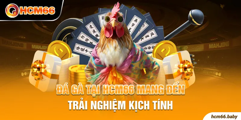 Đá gà tại HCM66 mang đến trải nghiệm kịch tính