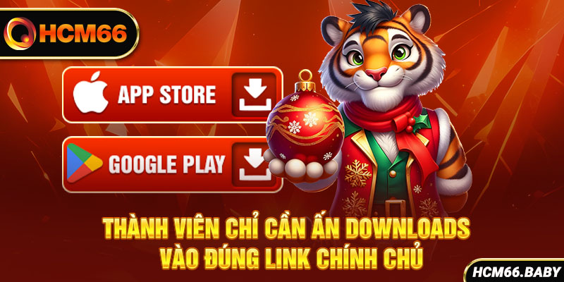 Thành viên chỉ cần ấn Downloads vào đúng link chính chủ